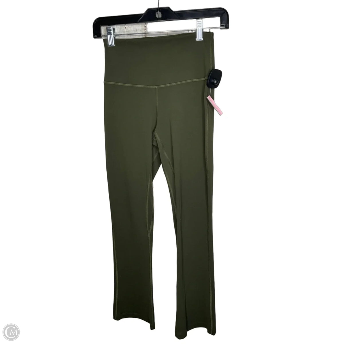 Athletic Leggings By Lululemon In Green, Size: 4