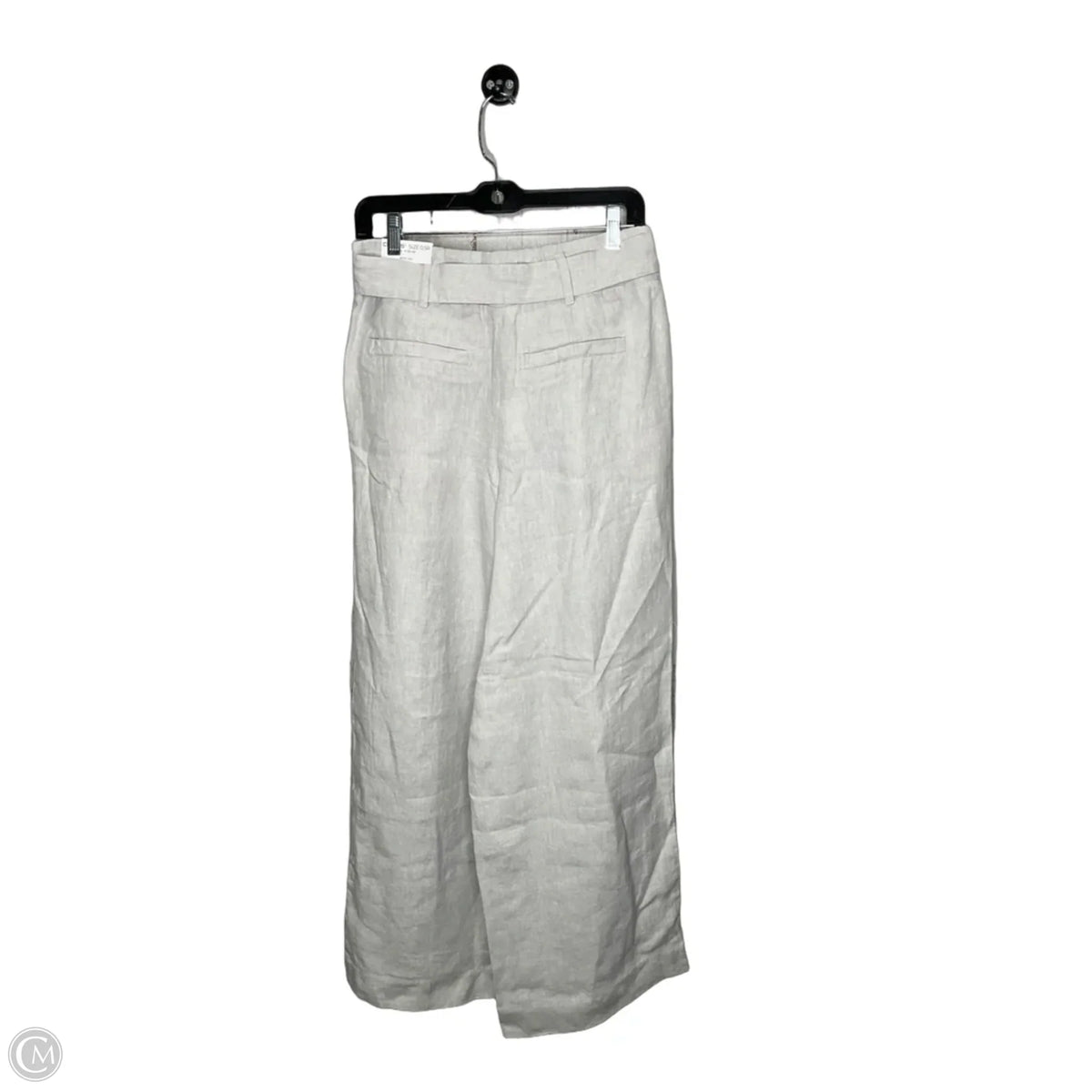 Pants Linen By Chicos In Grey, Size: 6