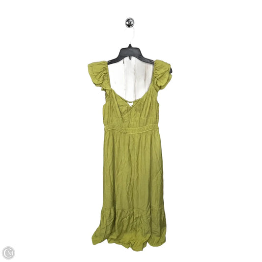 Dress Casual Maxi By Blu Pepper In Green, Size: L