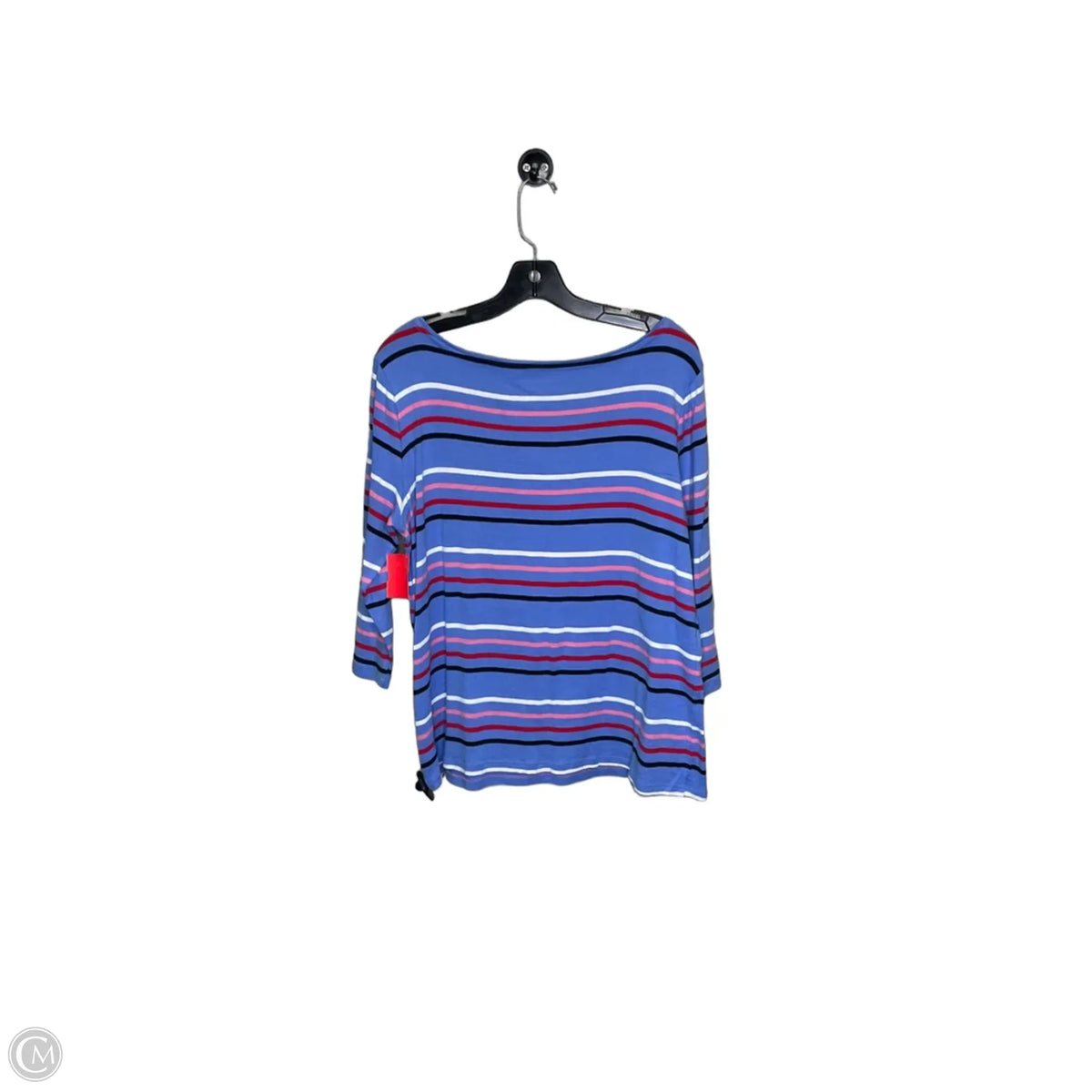 Top 3/4 Sleeve By Talbots In Blue, Size: 1x