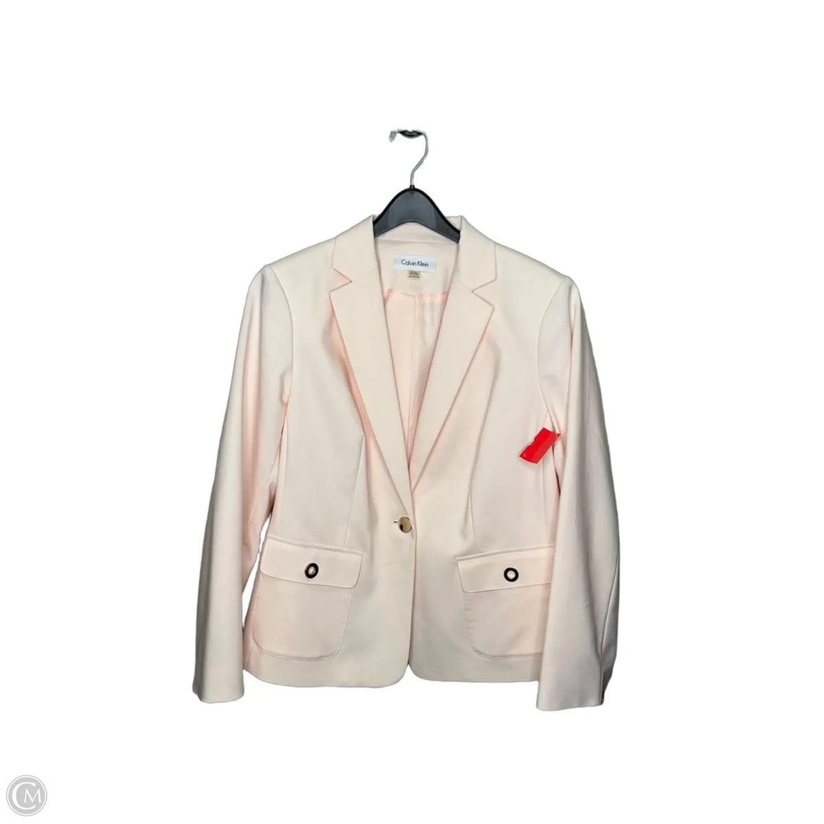 Blazer By Calvin Klein In Pink, Size: 16