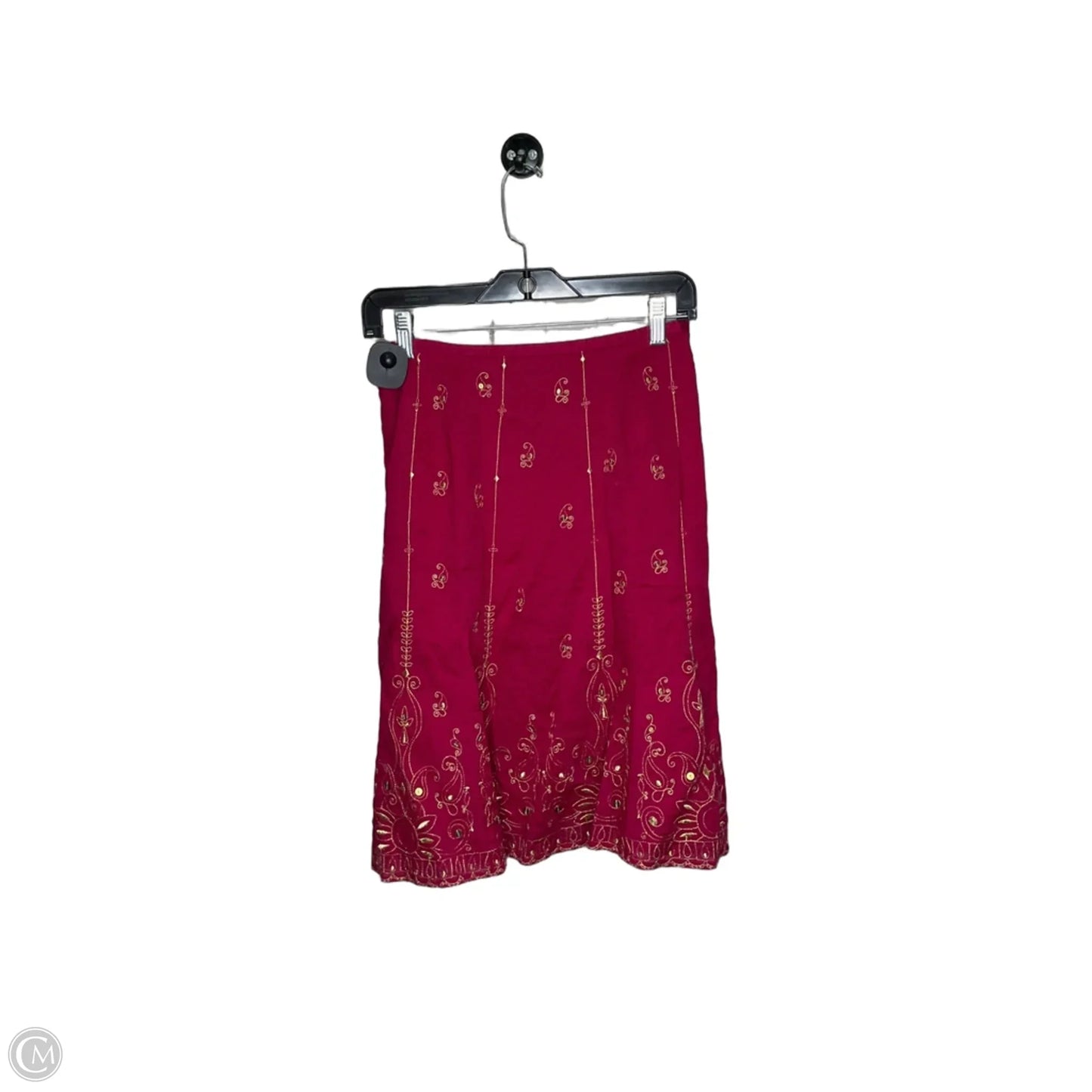 Skirt Midi By Ann Taylor In Pink, Size: 0