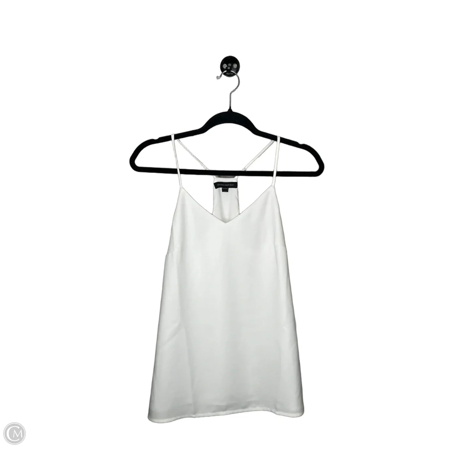 Top Sleeveless Basic By Banana Republic In White, Size: Xs
