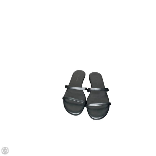Sandals Flats By Amazon Essentials In Black, Size: 7.5
