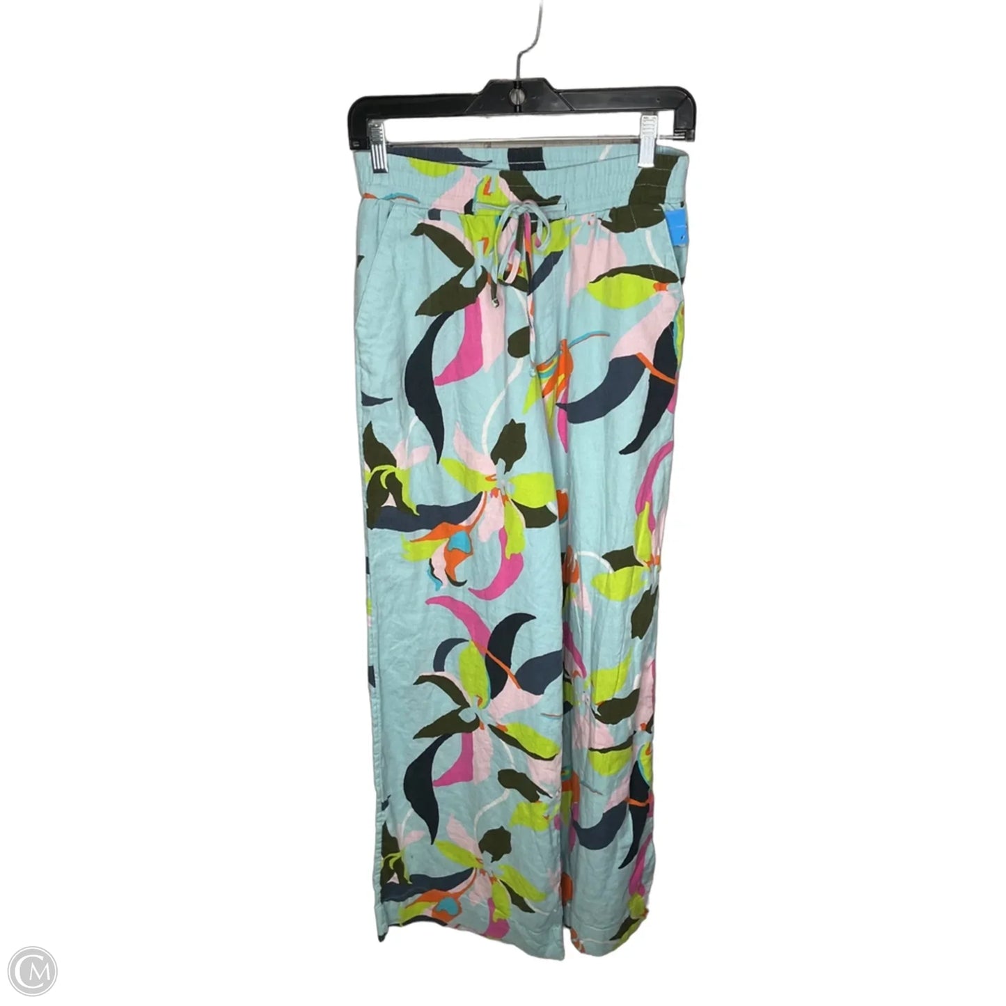 Pants Linen By A New Day In Blue, Size: Xs