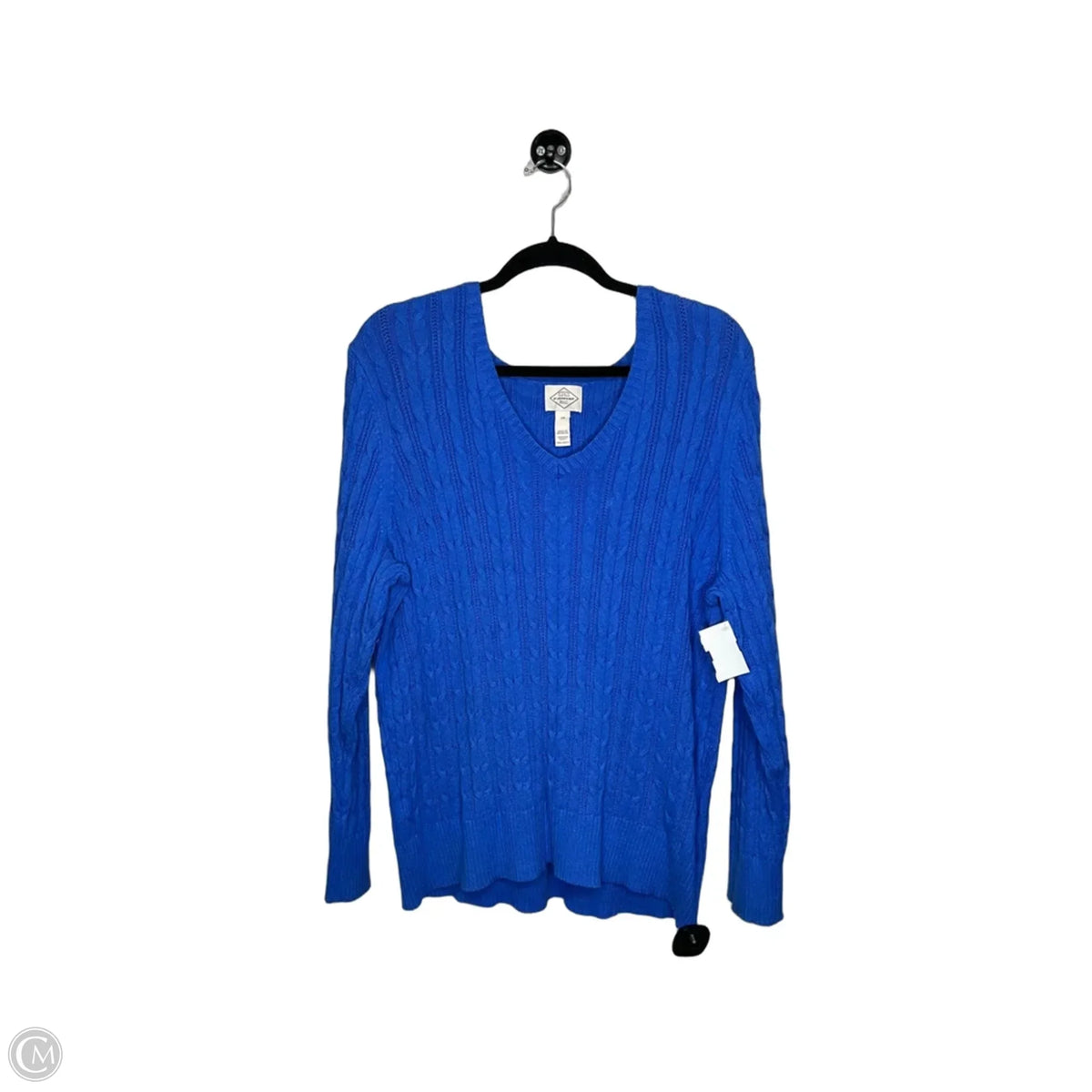 Sweater By St Johns Bay In Blue, Size: 2x