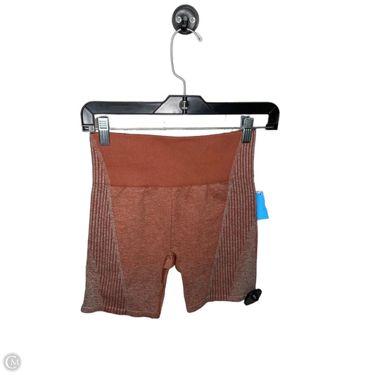 Athletic Shorts By Fabletics In Orange, Size: S