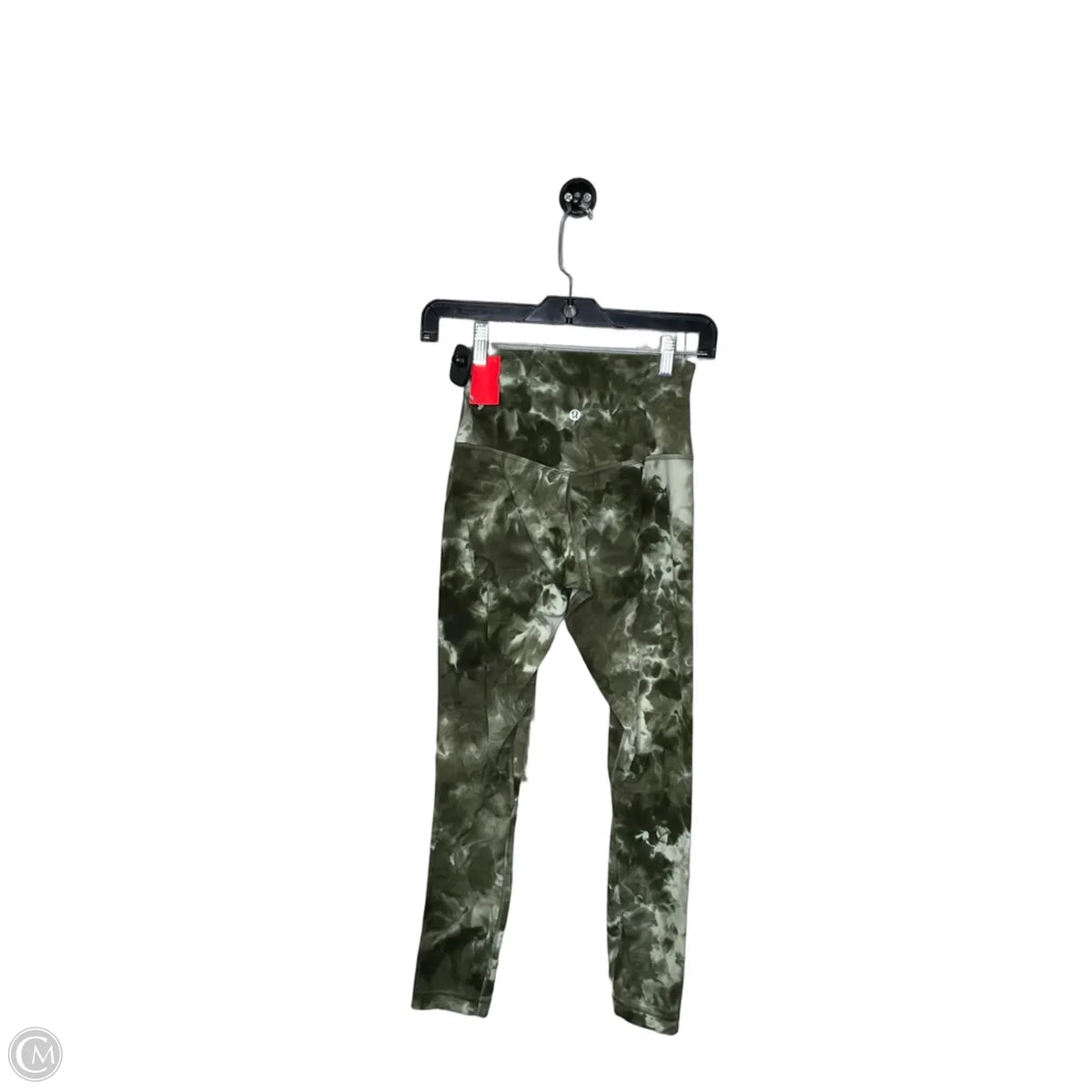 Athletic Leggings By Lululemon In Green, Size: 4