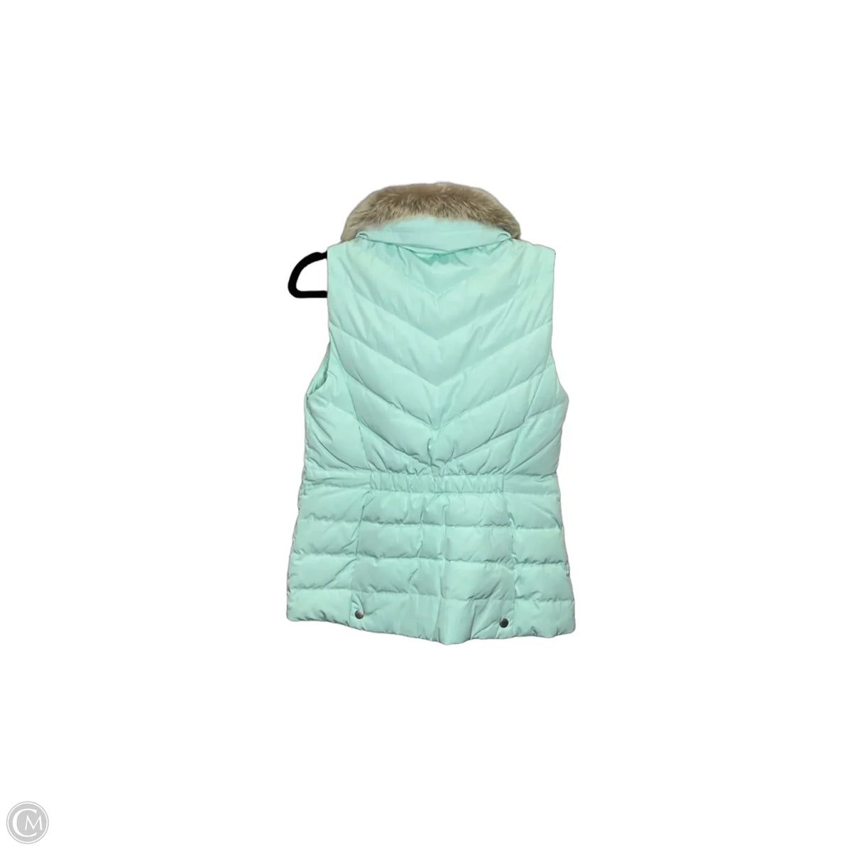 Vest Puffer & Quilted By Talbots In Aqua, Size: S