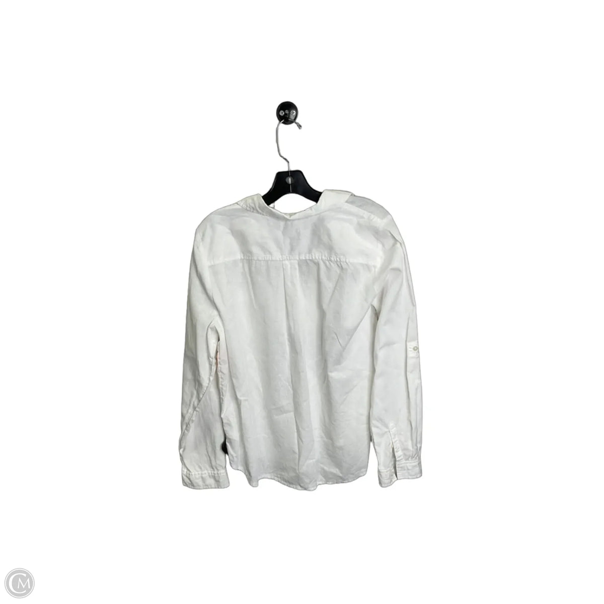 Top Long Sleeve By J. Crew In White, Size: M