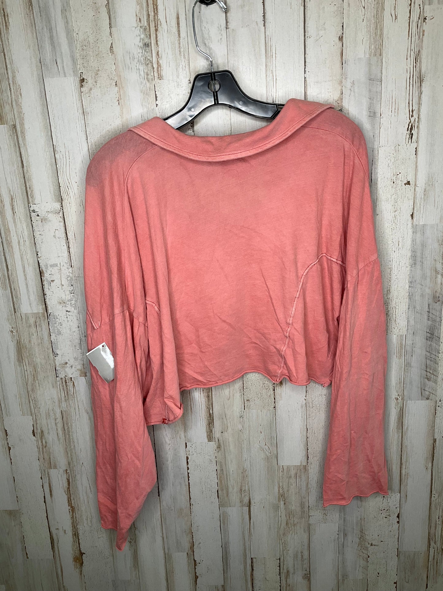 Coral Top Long Sleeve Urban Outfitters, Size M