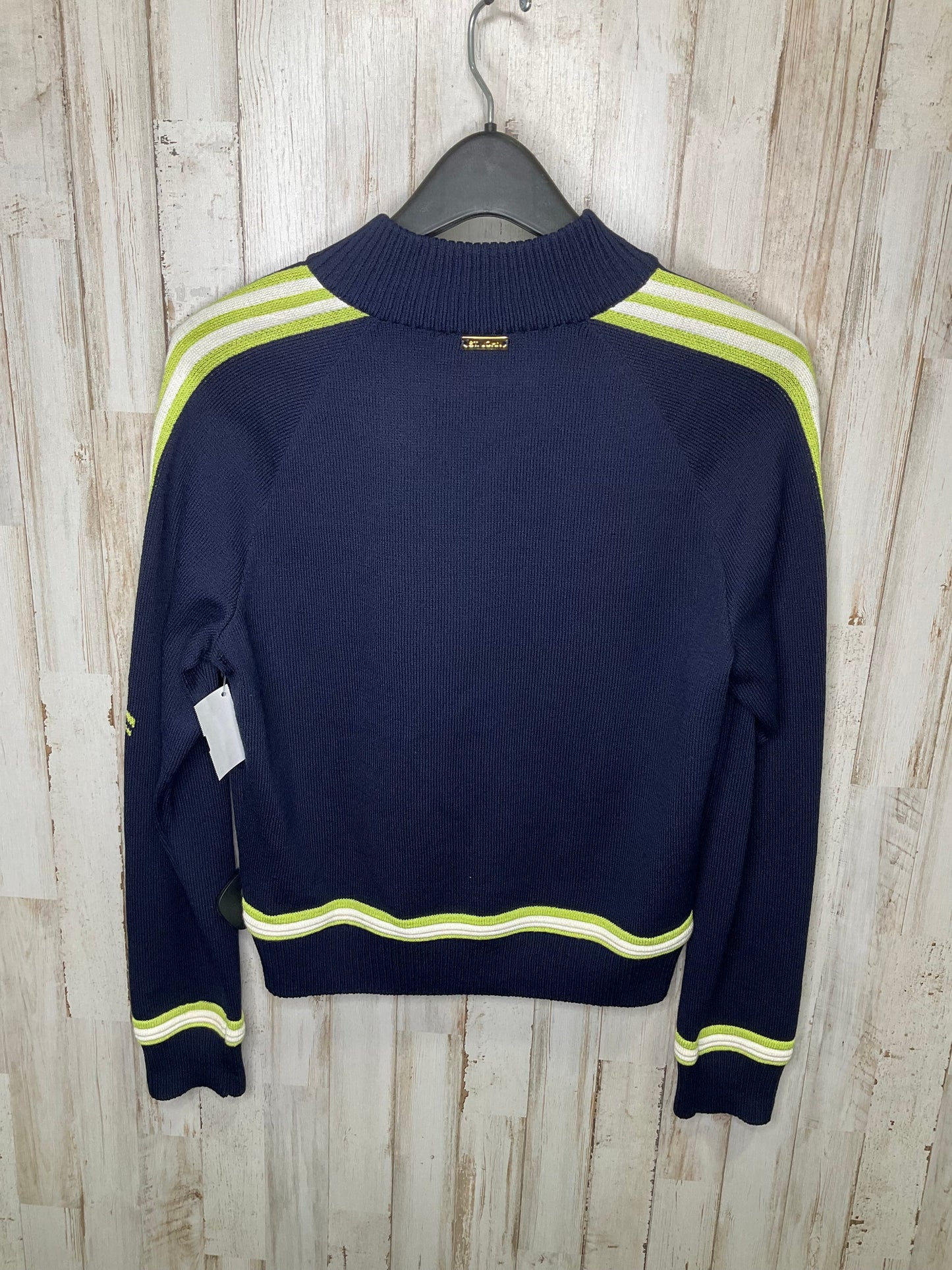 Navy Athletic Jacket St. John, Size Petite