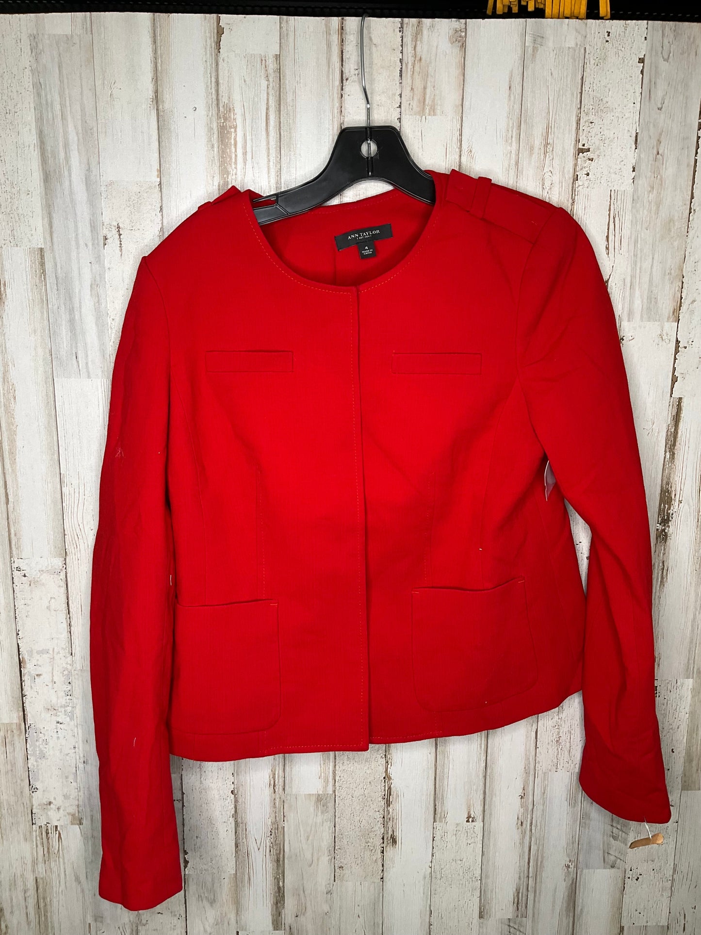 Red Blazer Ann Taylor, Size 4