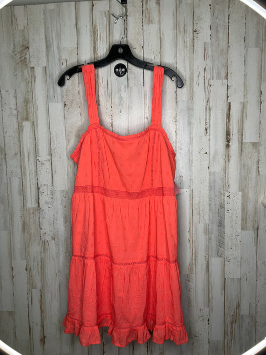 Dress Casual Short By American Eagle In Coral, Size: Xl