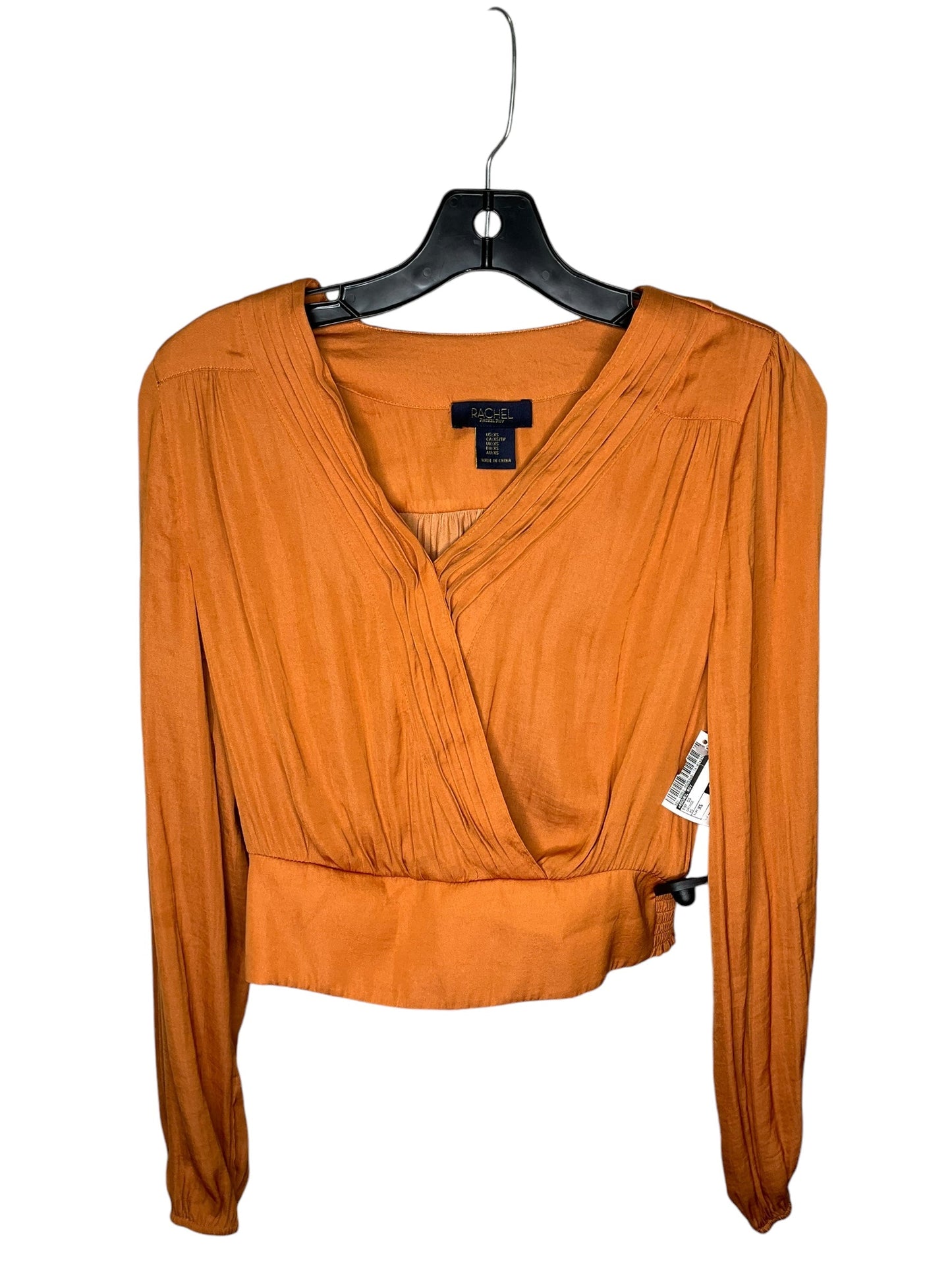 Top Short Sleeve By Rachel Roy In Orange, Size: Xs