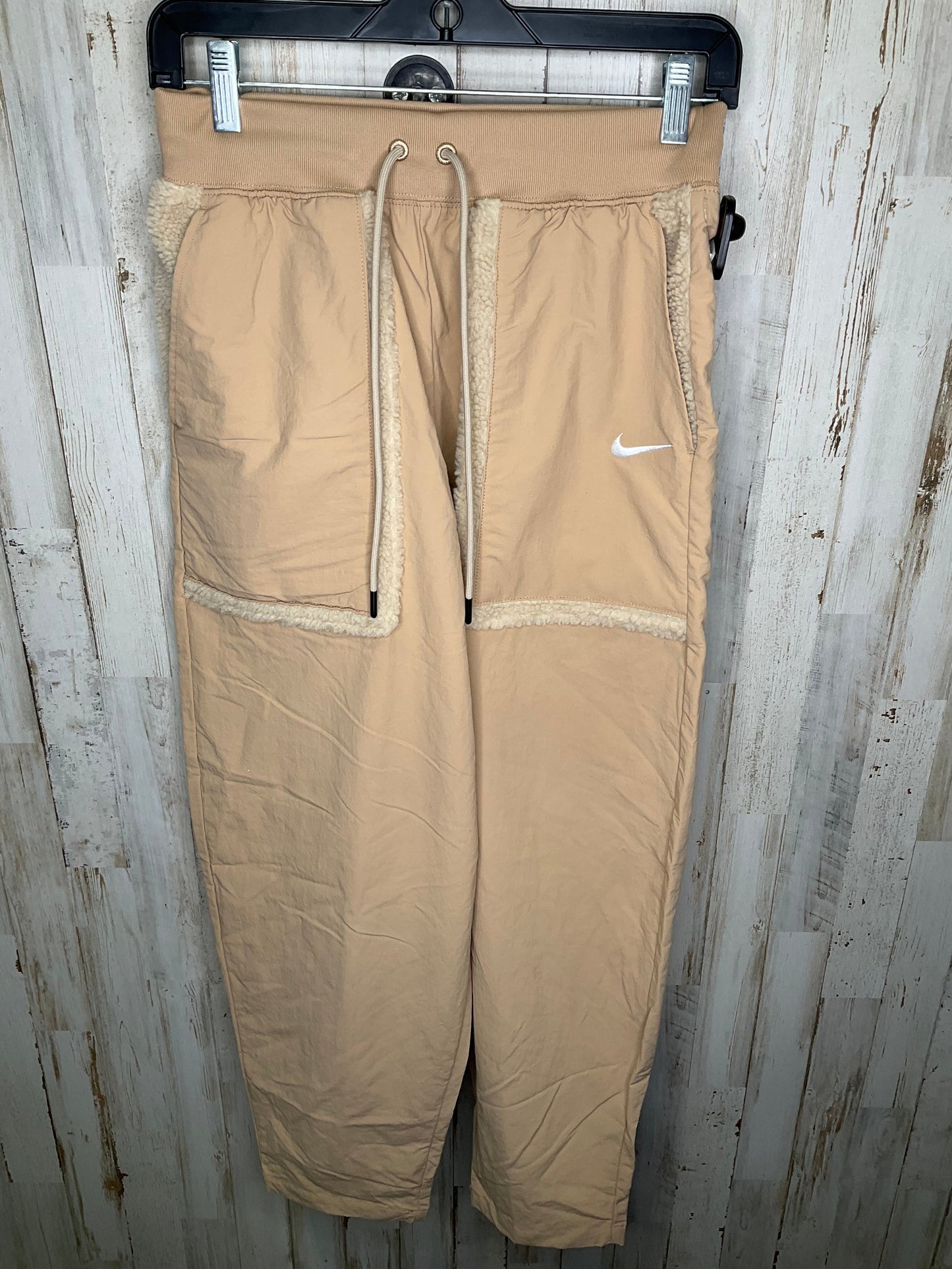 Athletic Pants By Nike Apparel In Brown, Size: S