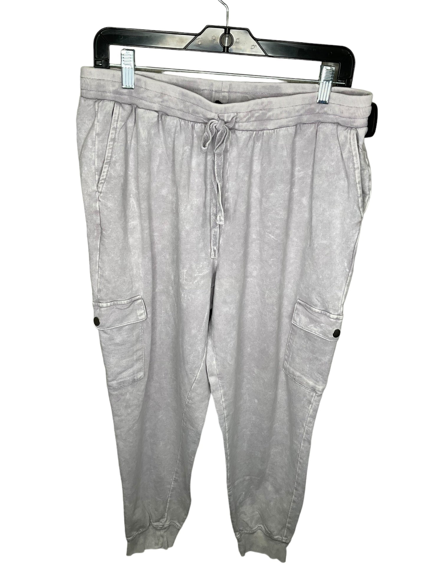 Athletic Pants By Jane And Delancey In Grey, Size: M