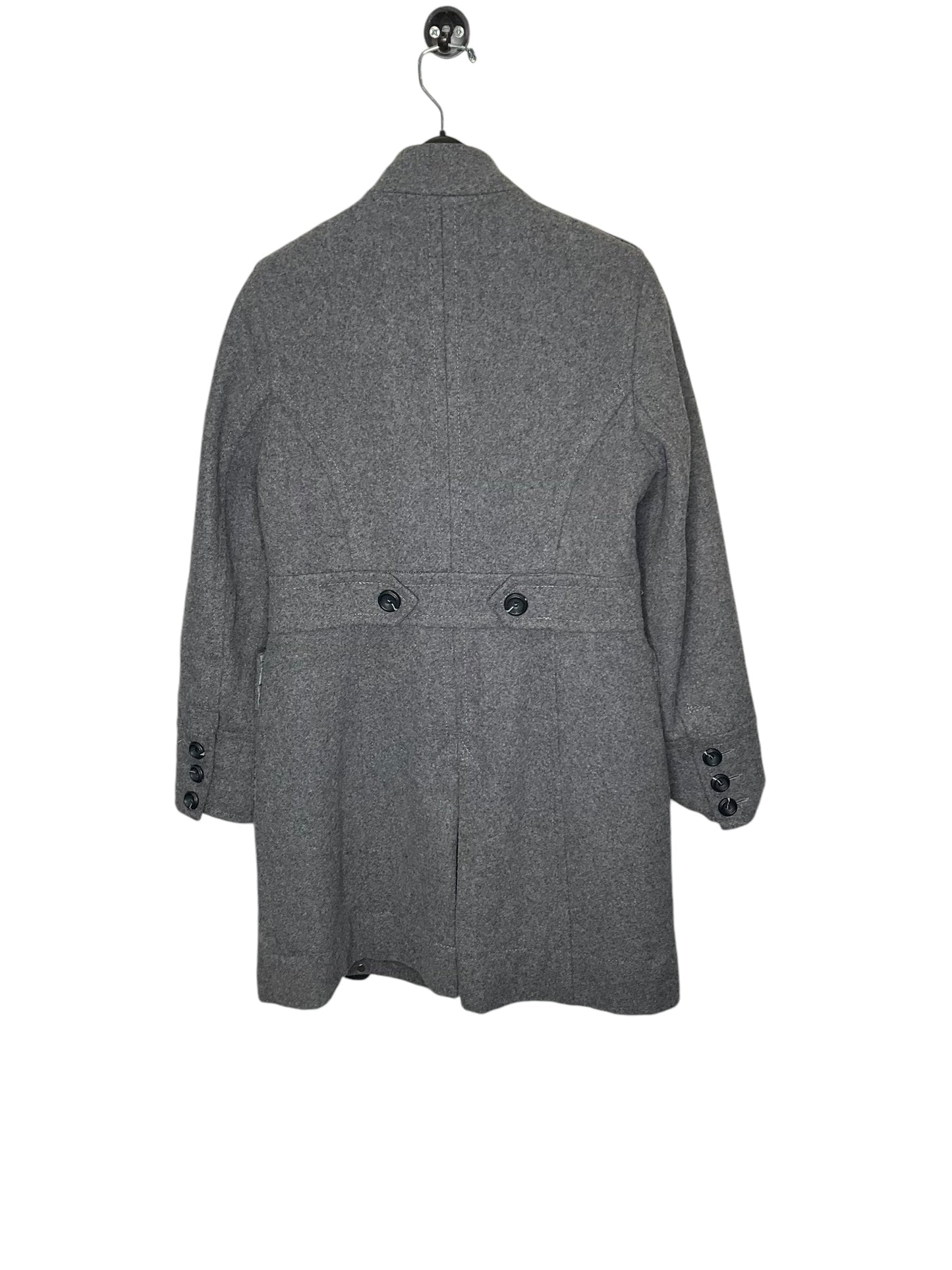 Coat Peacoat By Worthington In Grey, Size: S