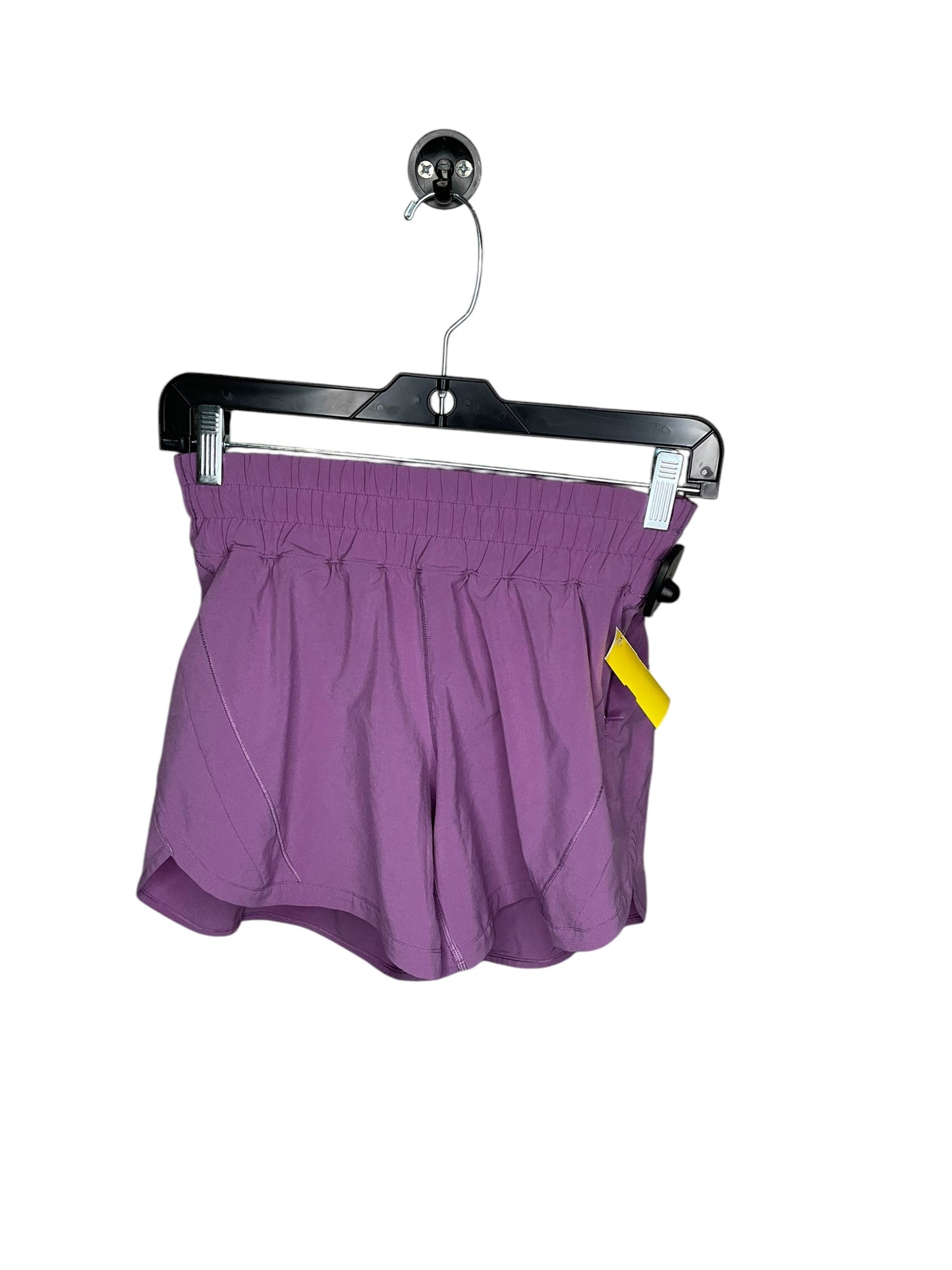 Athletic Shorts By Lululemon In Purple, Size: 4