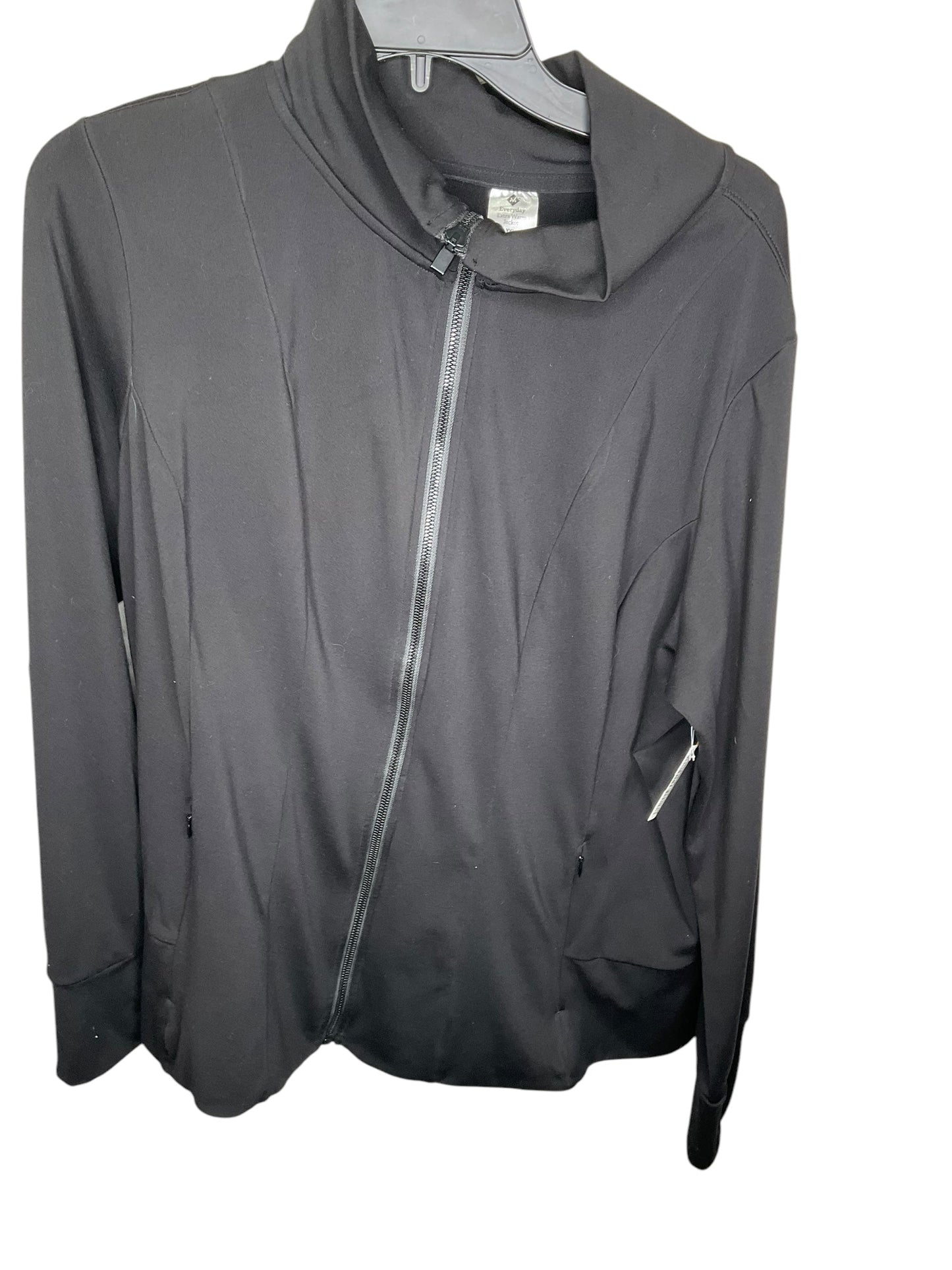 Athletic Jacket By Members Mark In Black, Size: 1x