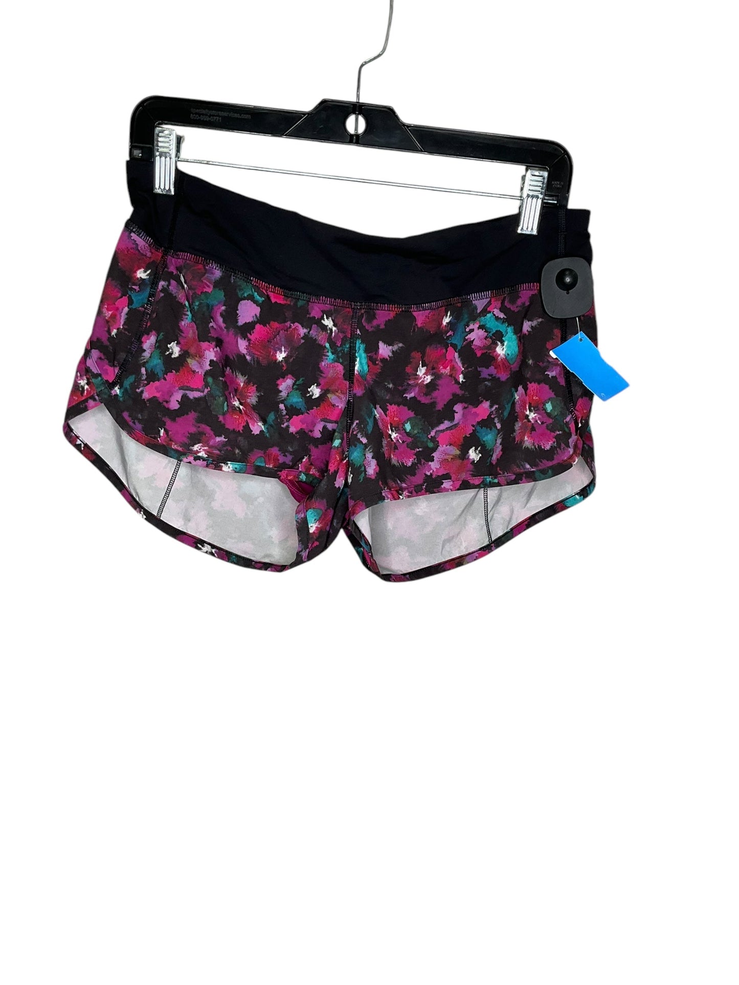 Athletic Shorts By Lululemon In Multi-colored, Size: 8