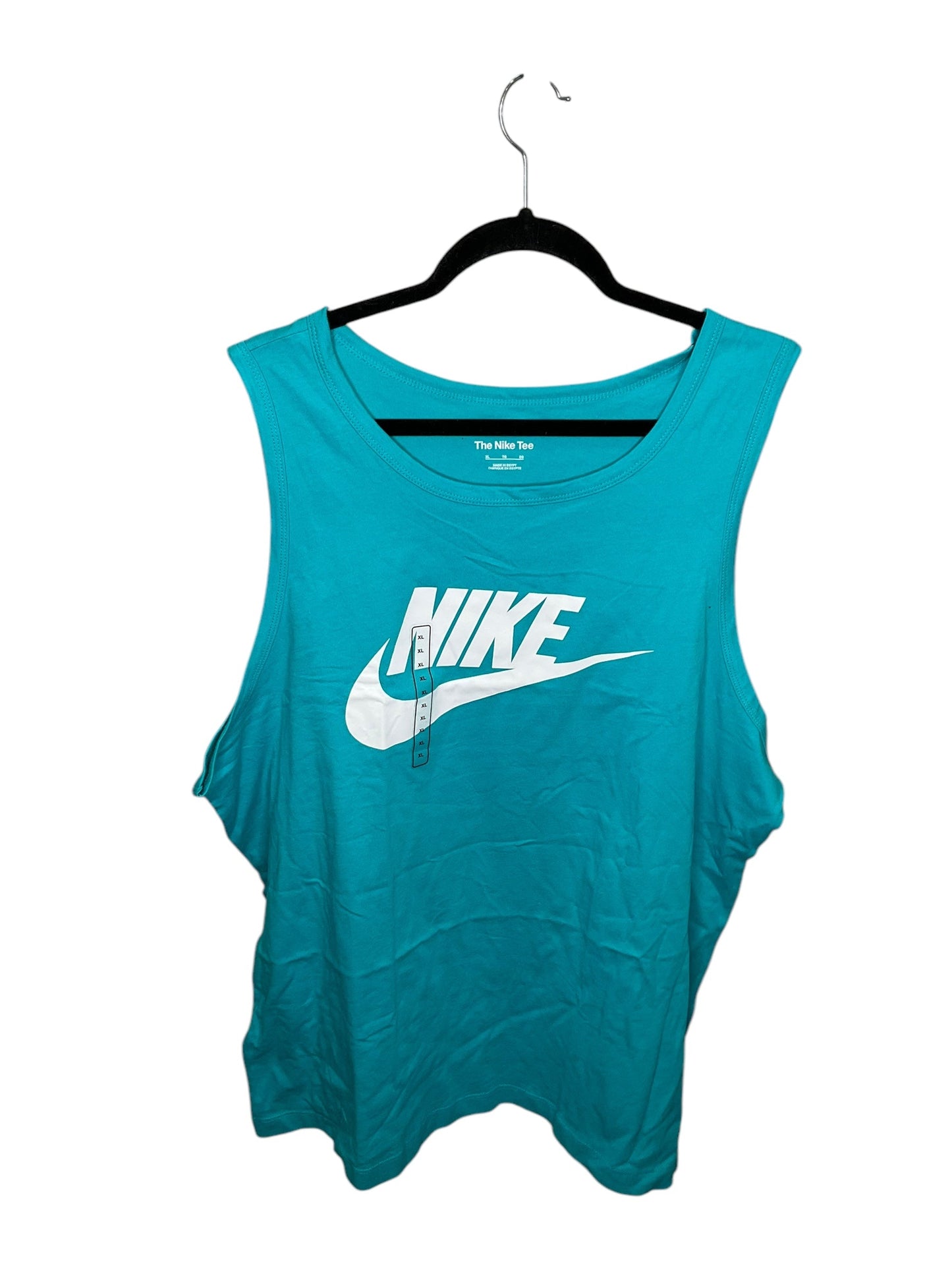 Athletic Tank Top By Nike Apparel In Blue, Size: Xl