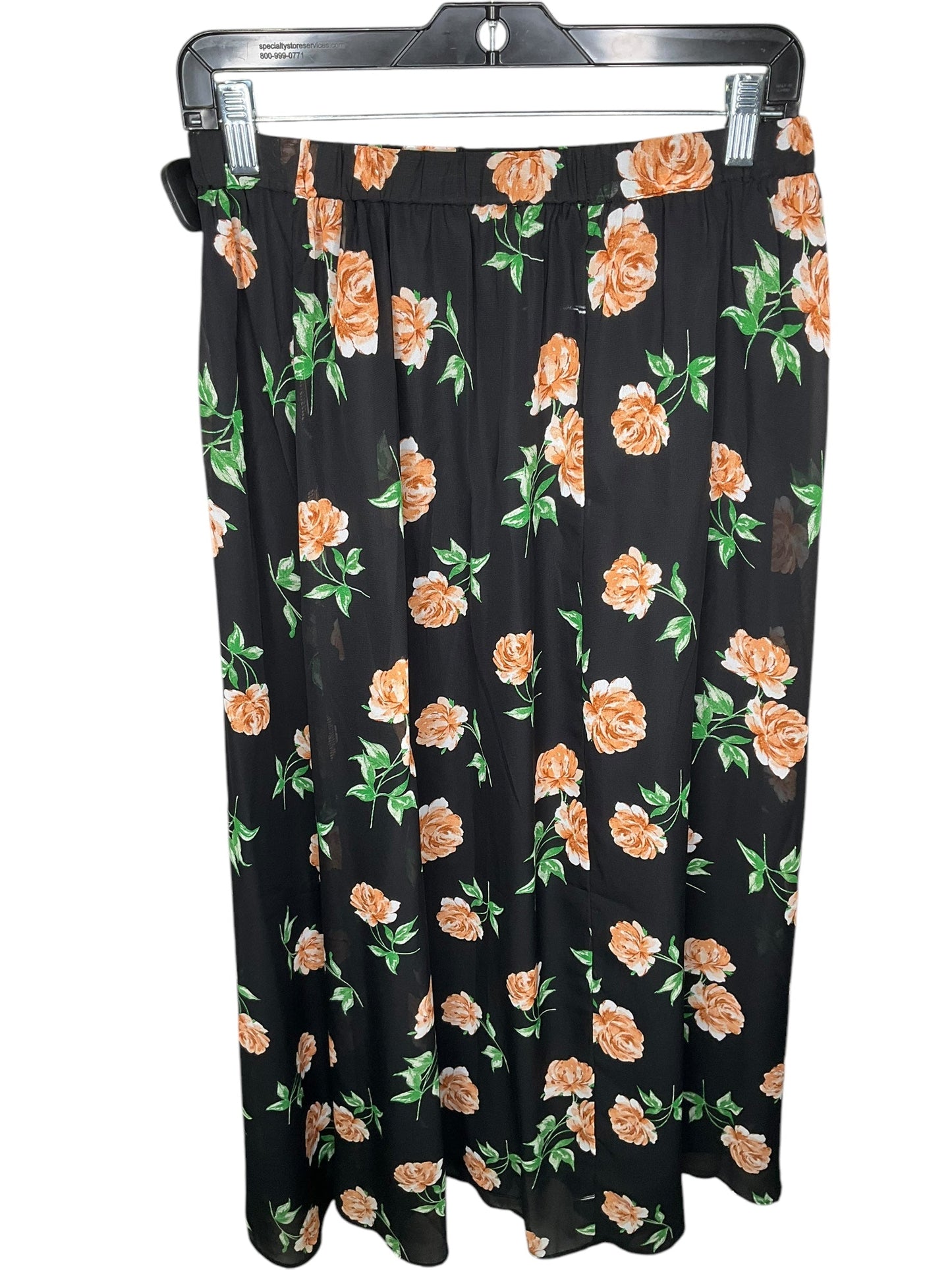 Skirt Midi By Old Navy In Floral Print, Size: M