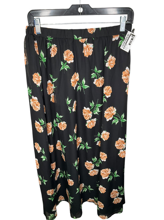 Skirt Midi By Old Navy In Floral Print, Size: M