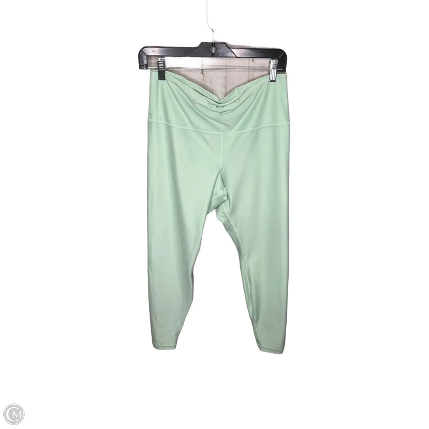 Athletic Leggings By Clothes Mentor In Green, Size: L