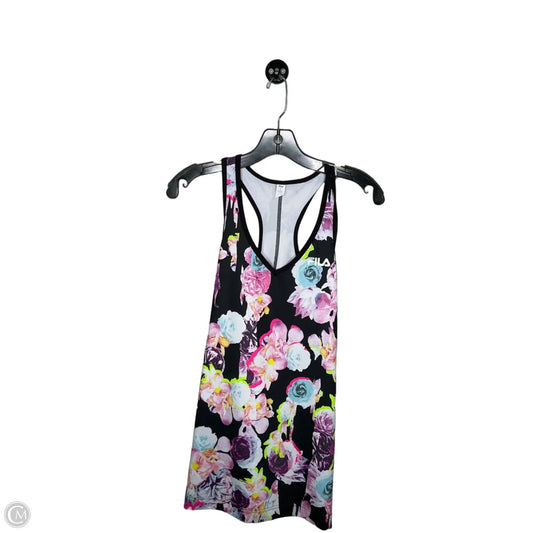 Athletic Tank Top By Fila In Multi-colored, Size: S