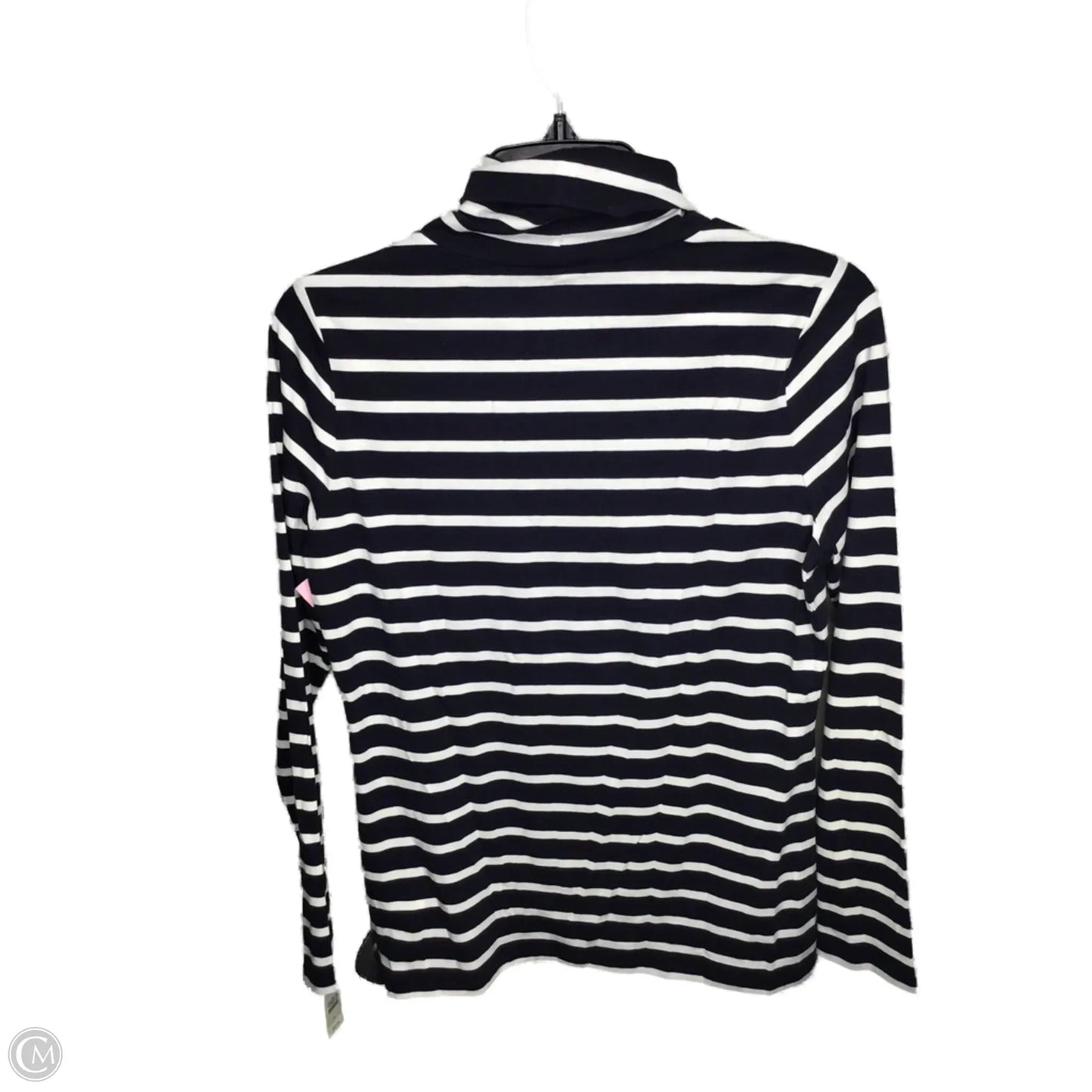 Top Long Sleeve By Talbots In Navy, Size: S