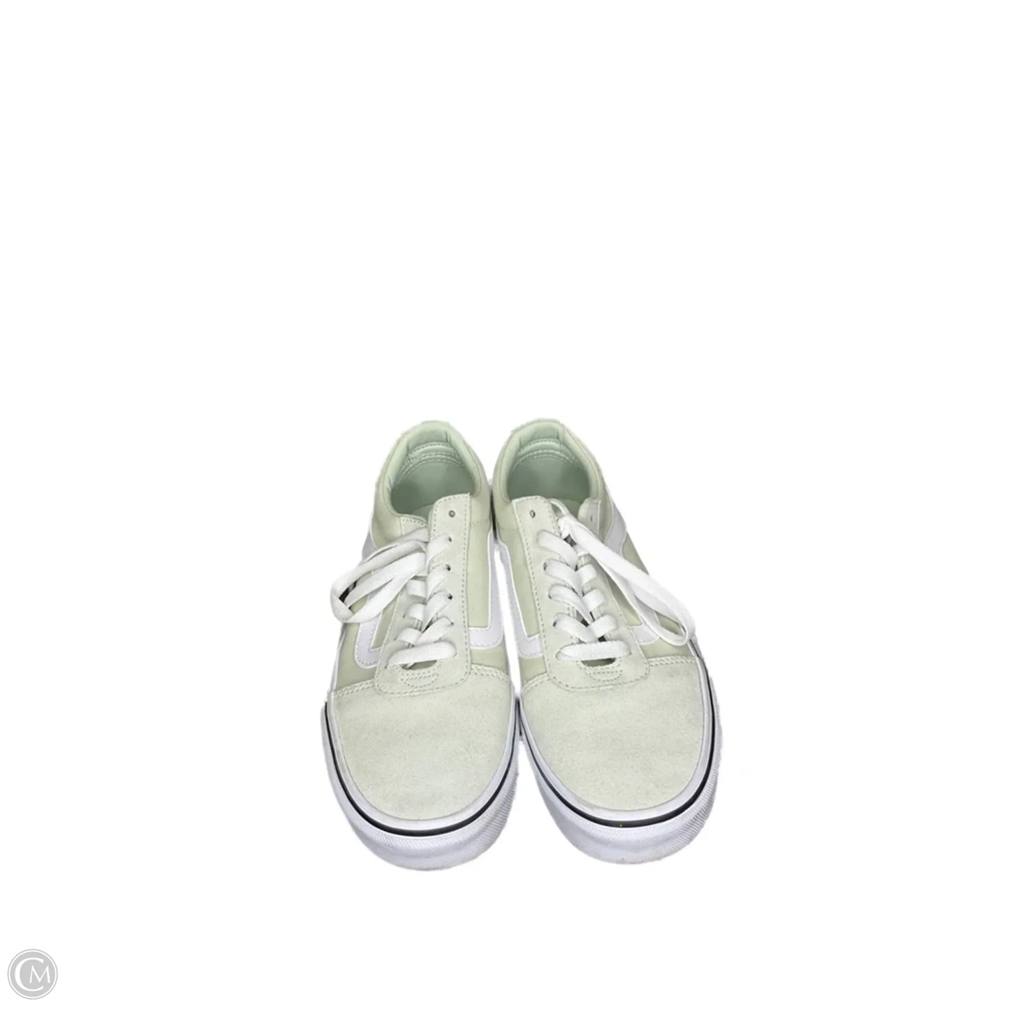 Shoes Flats By Vans In Green, Size: 7.5