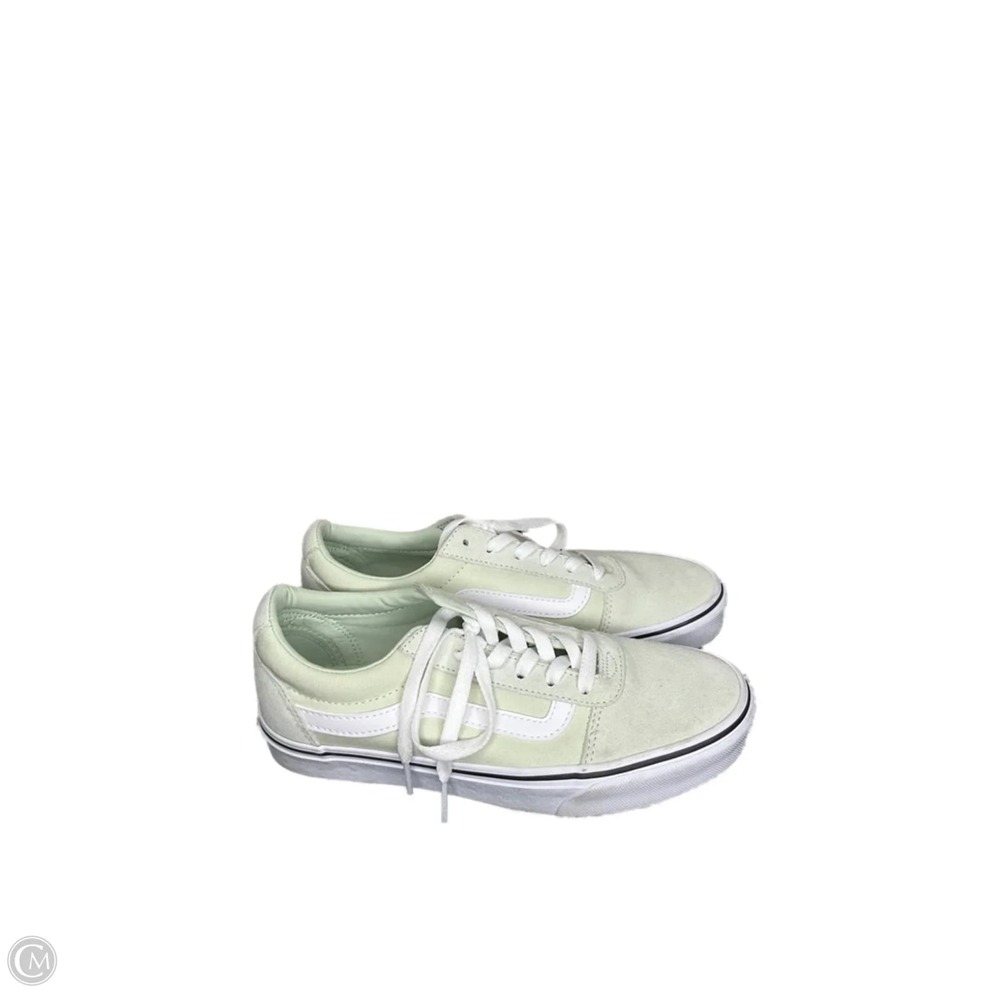 Shoes Flats By Vans In Green, Size: 7.5