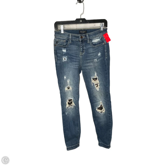 Jeans Skinny By Judy Blue In Blue, Size: 6