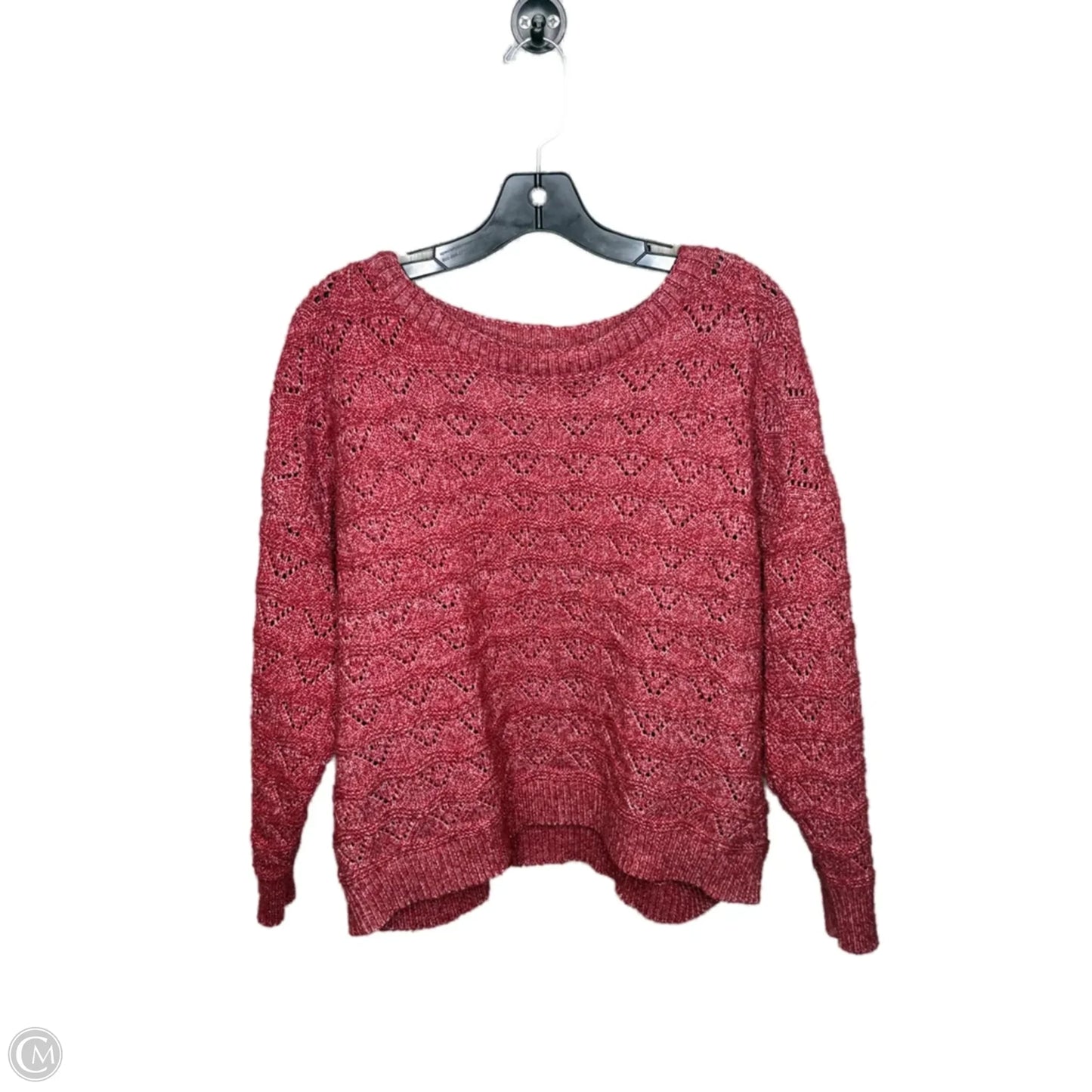 Sweater By Maurices In Red, Size: Xxl