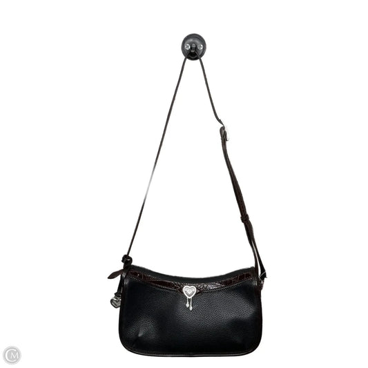 Handbag Leather By Brighton, Size: Medium