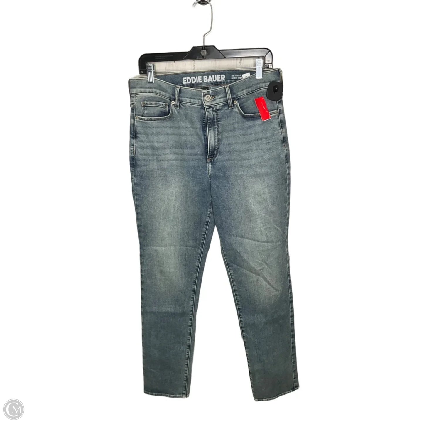 Jeans Straight By Eddie Bauer In Grey, Size: 10