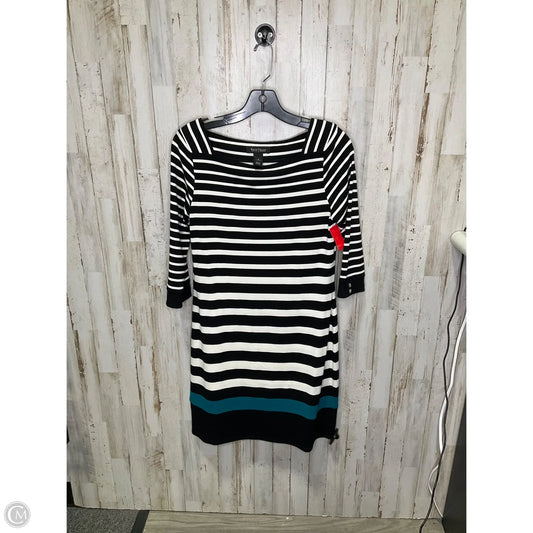 Dress Casual Short By White House Black Market In Striped Pattern, Size: S
