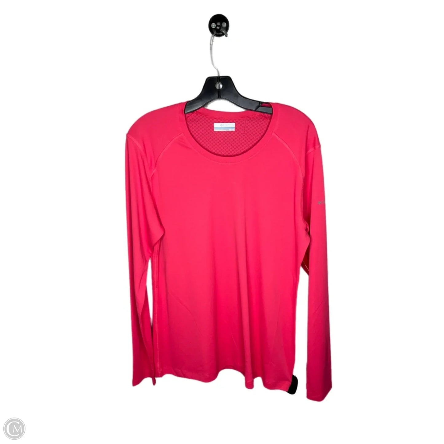 Athletic Top Long Sleeve Crewneck By Columbia In Coral, Size: Xl