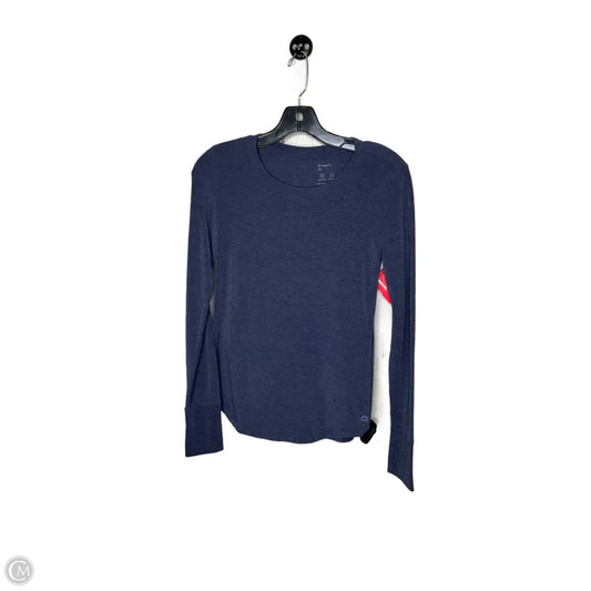 Athletic Top Long Sleeve Crewneck By Gapfit In Navy, Size: Xs