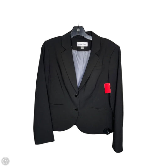 Blazer By Calvin Klein In Black, Size: 14p