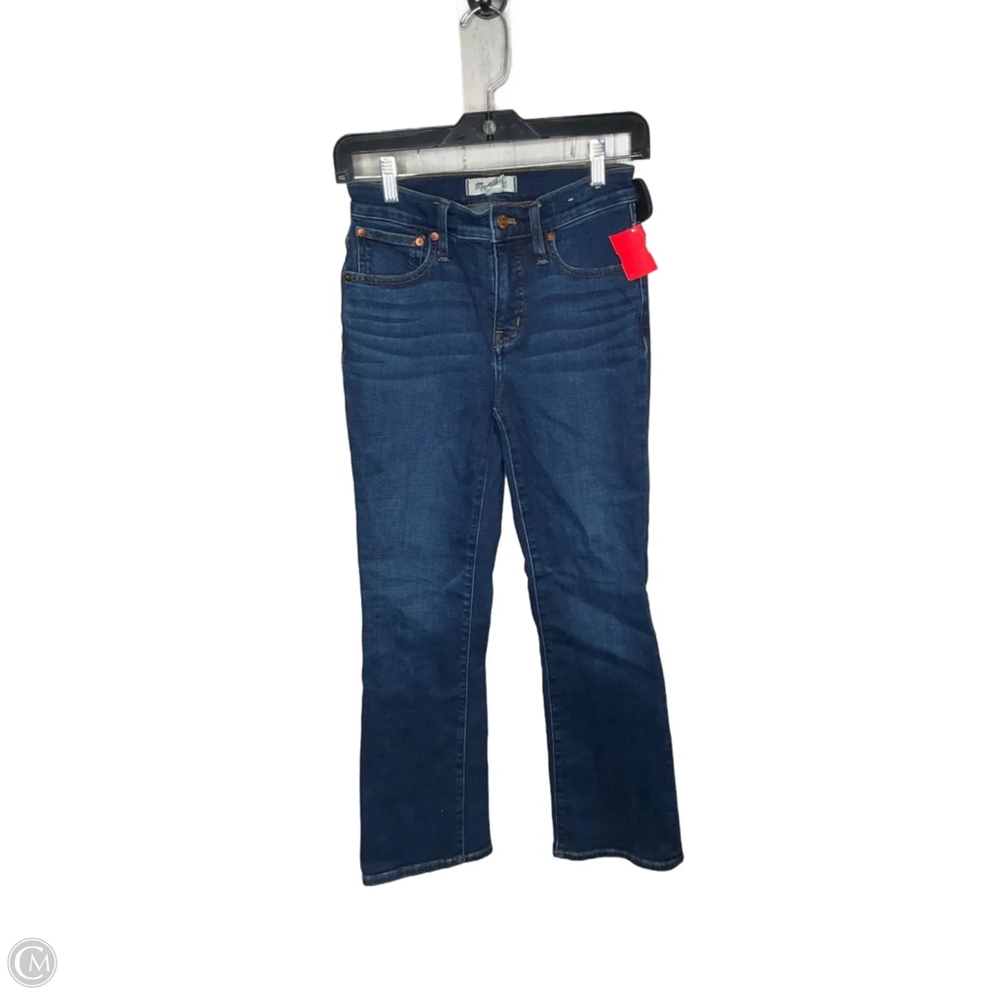 Jeans Boot Cut By Madewell In Blue, Size: 0