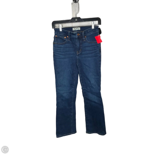Jeans Boot Cut By Madewell In Blue, Size: 0