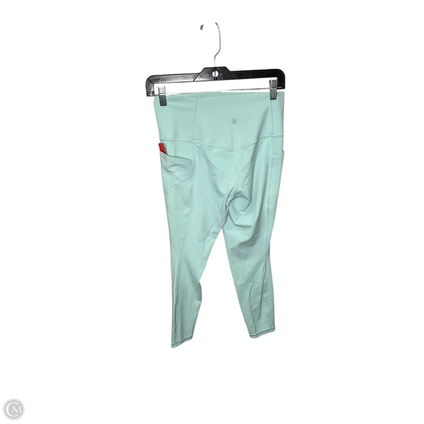 Athletic Capris By Athleta In Aqua, Size: M