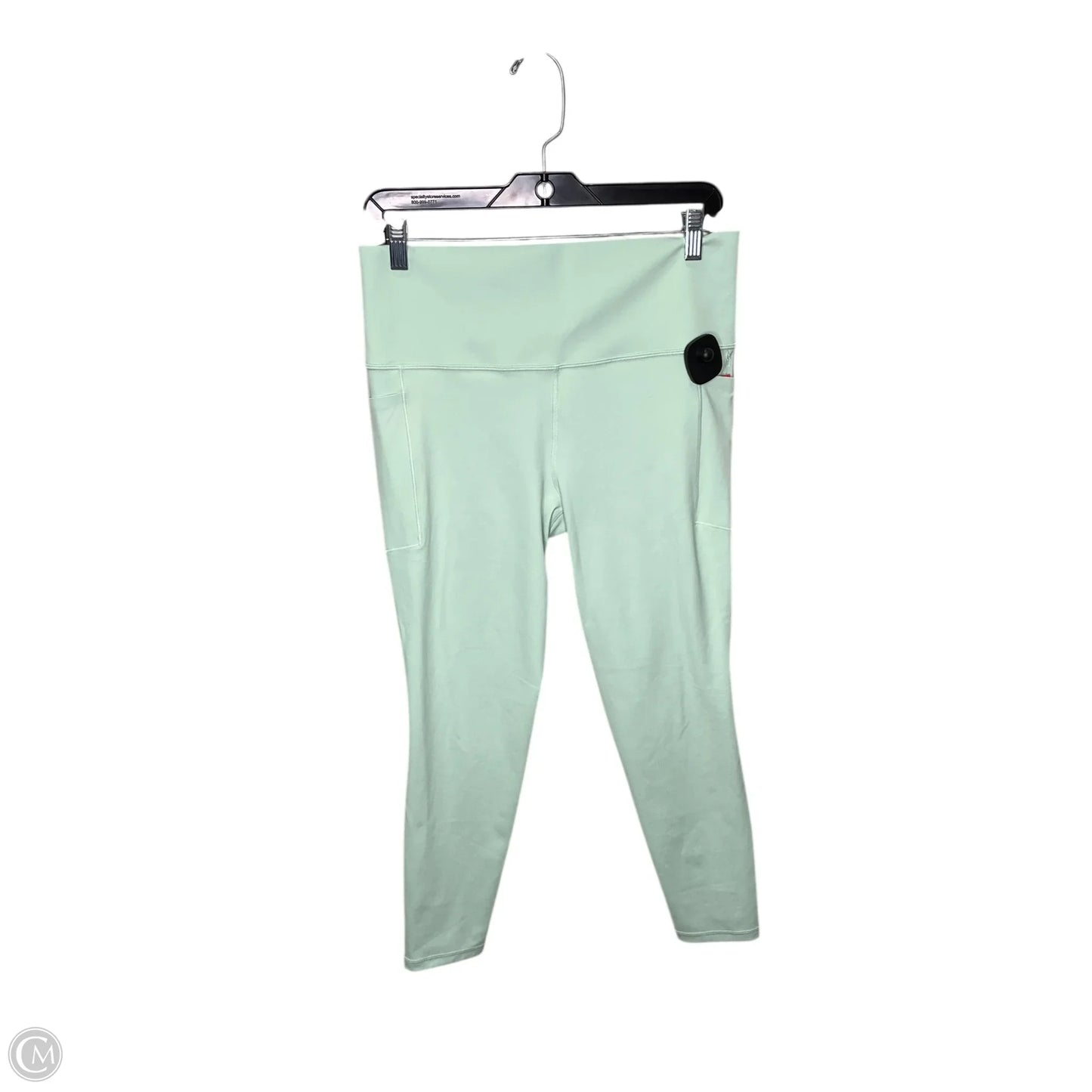 Athletic Leggings By Athleta In Green, Size: L