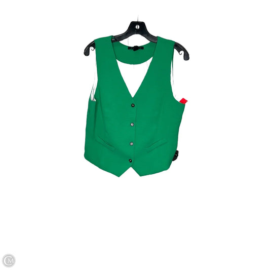 Vest Other By Clothes Mentor In Green, Size: Xl