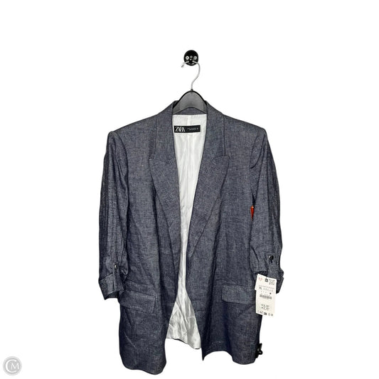 Blazer By Zara In Blue, Size: Xl