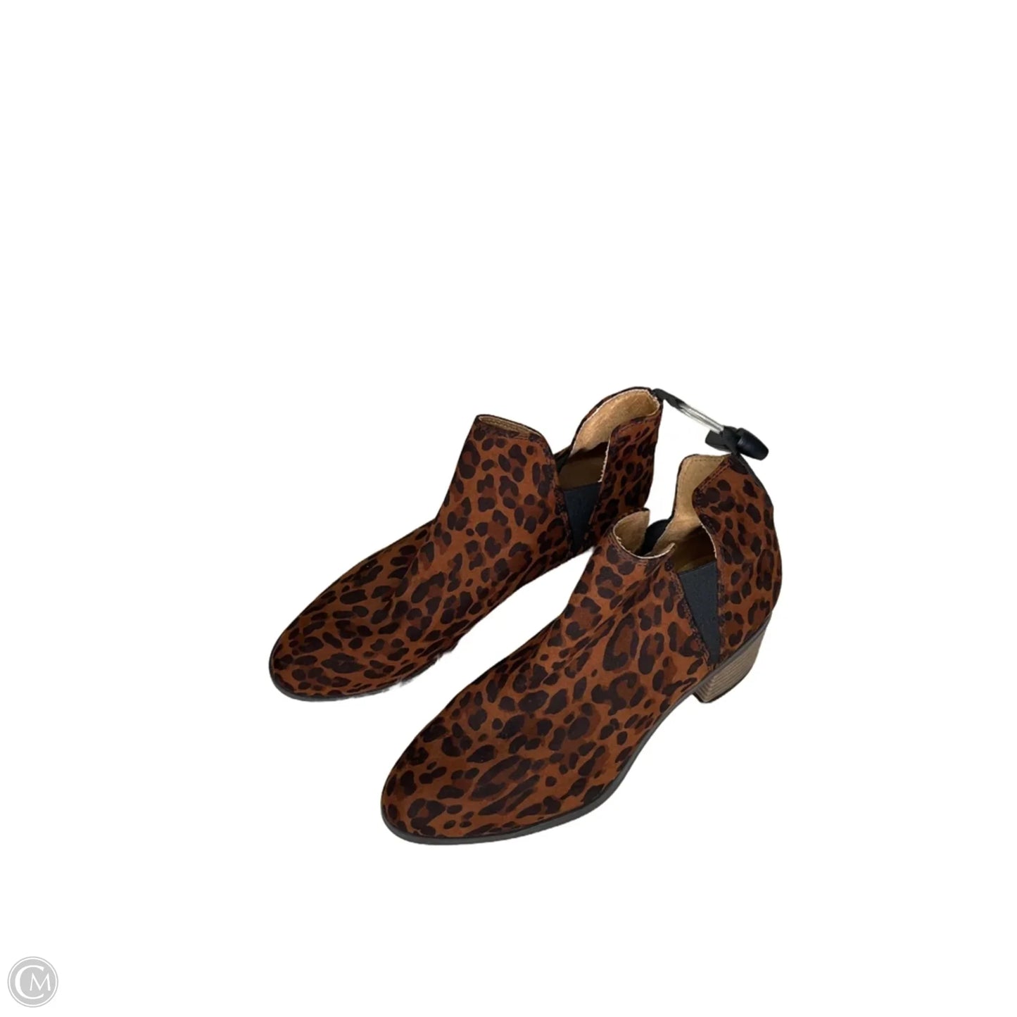 Boots Ankle Heels By Dr Scholls In Animal Print, Size: 9