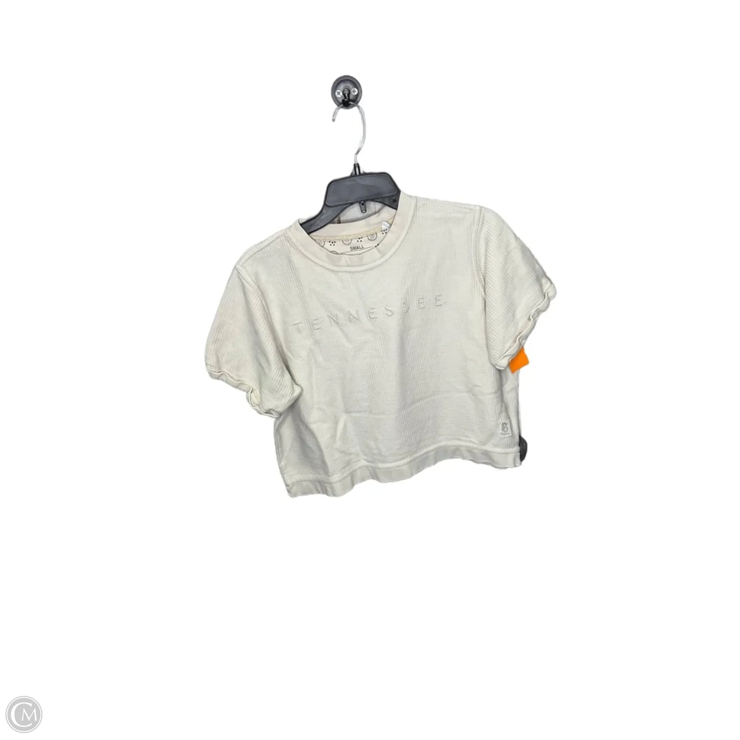 Top Short Sleeve Basic By Pressbox In Cream, Size: S