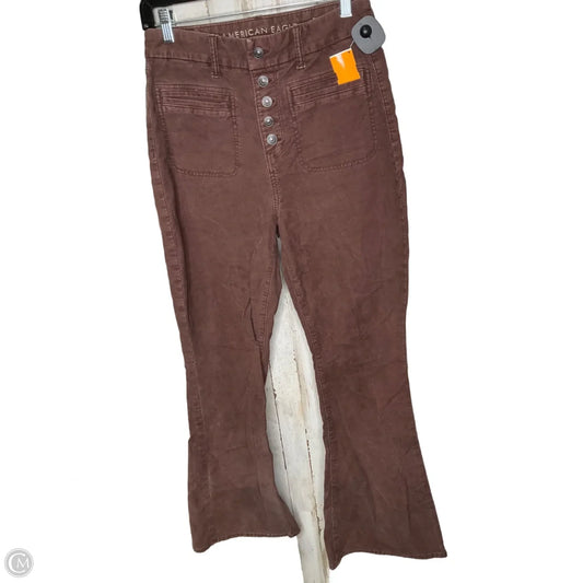 Pants Corduroy By American Eagle In Brown, Size: 8